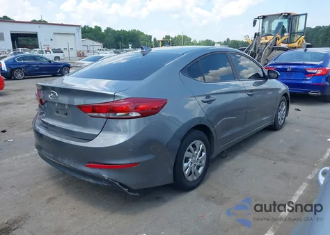 2017 Hyundai Elantra Se from USA, damaged, VIN KMHD74LFXHU403892